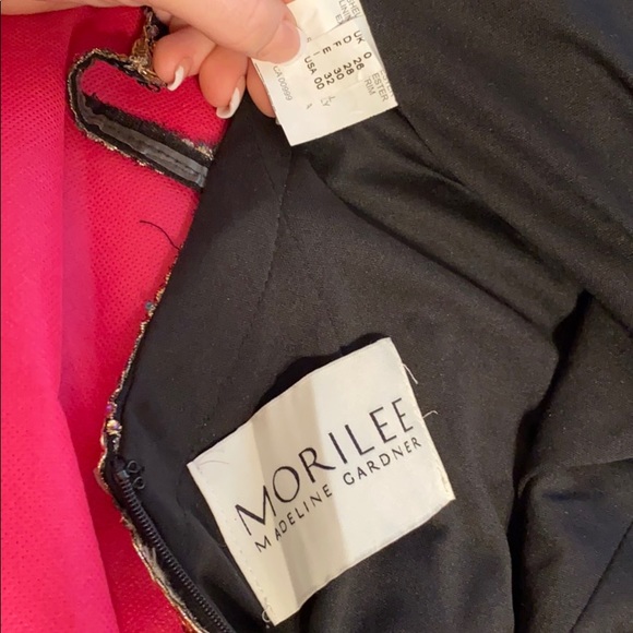 rose gold & black prom dress - Picture 7 of 7